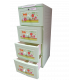 TANO CABINET - 4 DRAWERS 40 x 45 x 97 cm No. 221/4