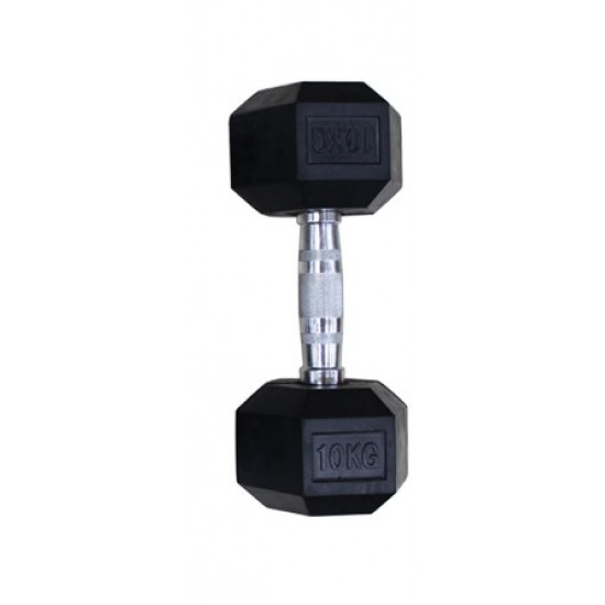 DUMBELL Rubber 10kg HJ-A029