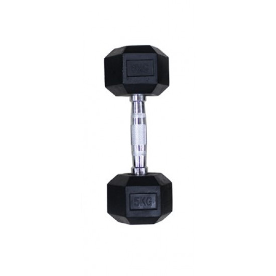 DUMBELL Rubber 5kg HJ-A029