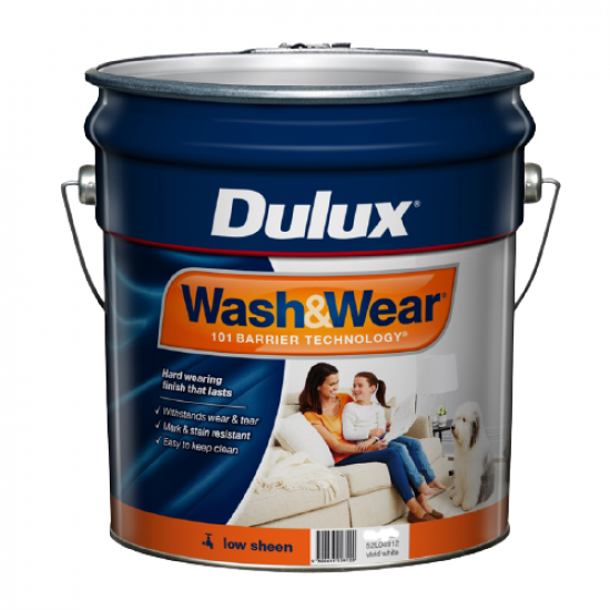 DULUX Low Sheen W&W101 ADV Vivid White 20LT