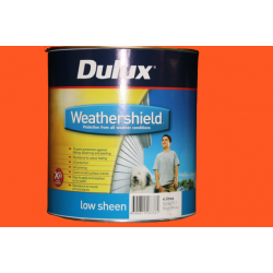 DULUX Low Sheen w/Shield X10 Vivid White 4LT