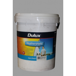 DULUX Low Sheen w/Shield X10 Vivid White 20LT