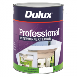 DULUX Professional Ext Semi-Gloss Acrylic White 4LT