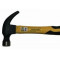 HAMMER Claw 20oz/565g Yel F/Glass Handle GRIPWELL