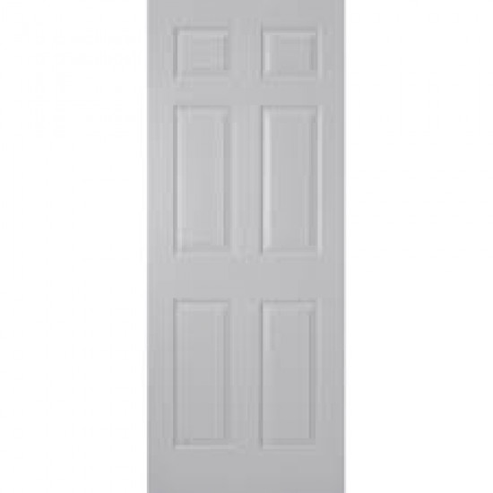 DOOR H/Core 6 Panel White 2040x820x35 HUME