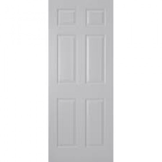 DOOR H/Core 6 Panel White 2040x820x35 HUME