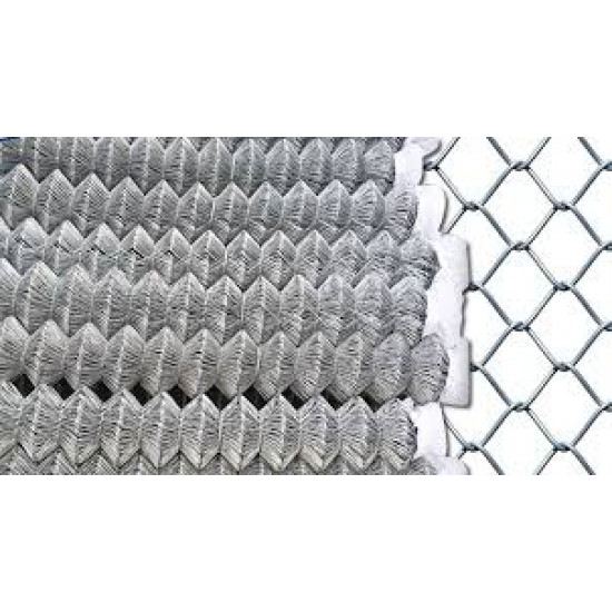 BUDGET FENCE Chainlink Galv 2.5mm(50x50)1.2mx15m