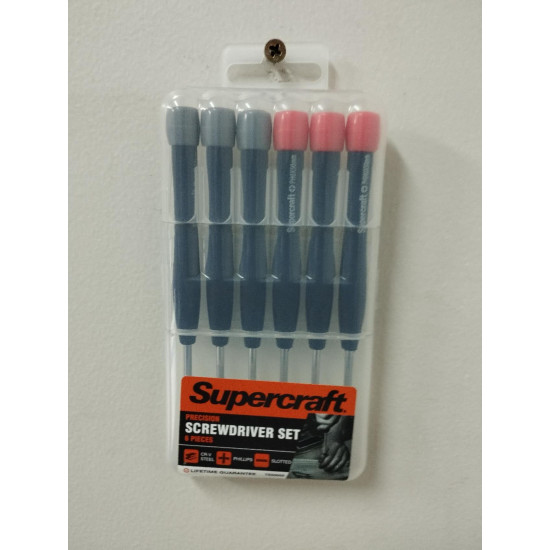 SCREWDRIVER Jewellers 6 Piece Set S/CRAFT