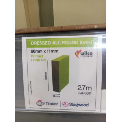 MOULDING DAR 67 X 11 x 2.7m  Primed LOSP H3