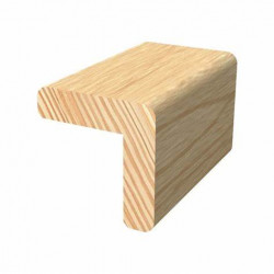 MOULDING Rounded Corner 20mmx3m Clear Pine