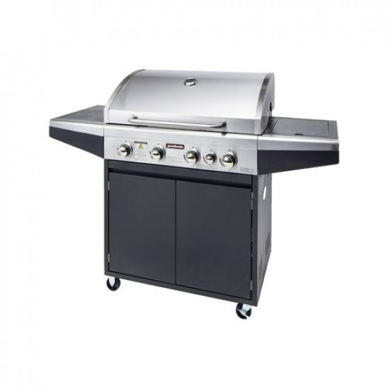 BBQ Stardom II 4B w/Side Burner & S/steel Hood (800x420) c/surface Jumbuck