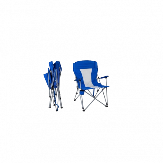 CAMPING CHAIR FOLDING w/Iron Pipe+Oxford Cloth