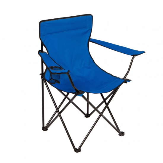 CAMPING CHAIR FOLDING 48x48x80cm BLUE