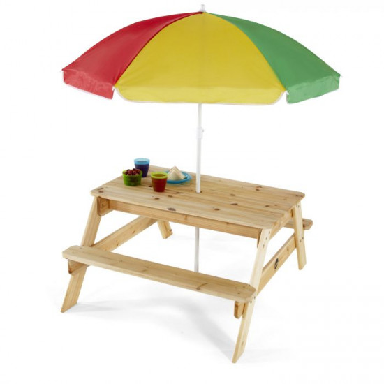 TABLE Kids Picnic w/Umbrella