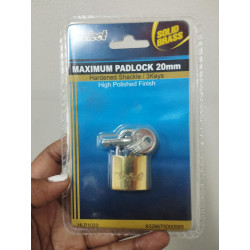 PADLOCK Maximum Brass 20mm Select