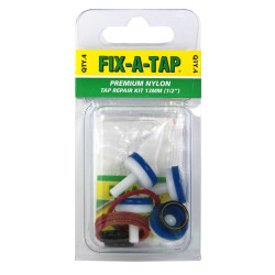 FIX KIT Tap Repair Nylon Premium 13mm PK4