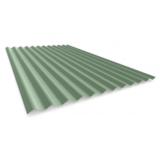 ROOFING Corrugated MistGreen 0.42mm*850mm*4.2M/Sht Wilco