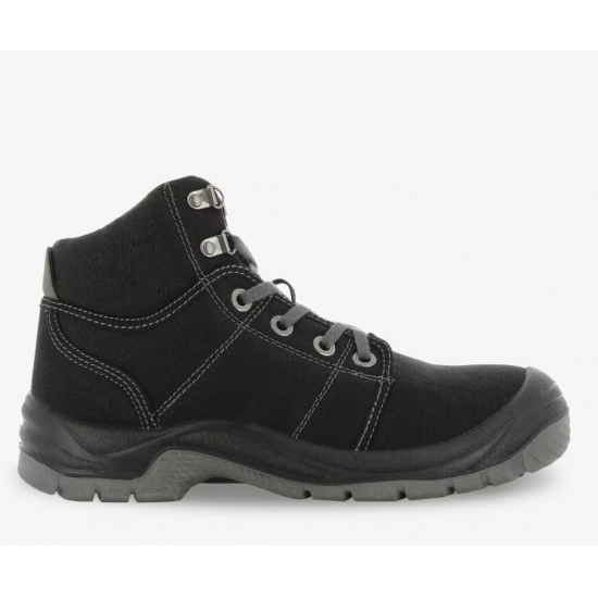 BOOTS Safety Mens Blk/Gry Casual Size:41/7.5 DESERT