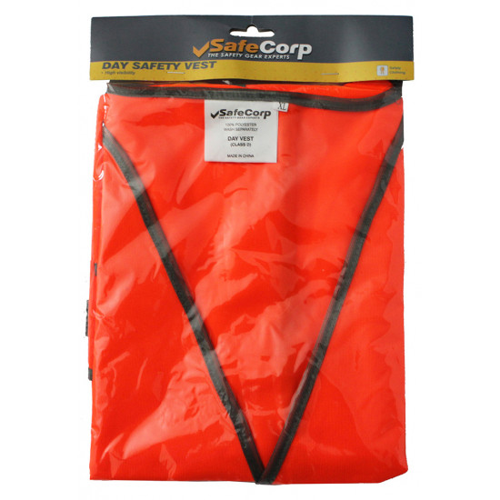 VEST Day Orange Size:XL SAFECORP