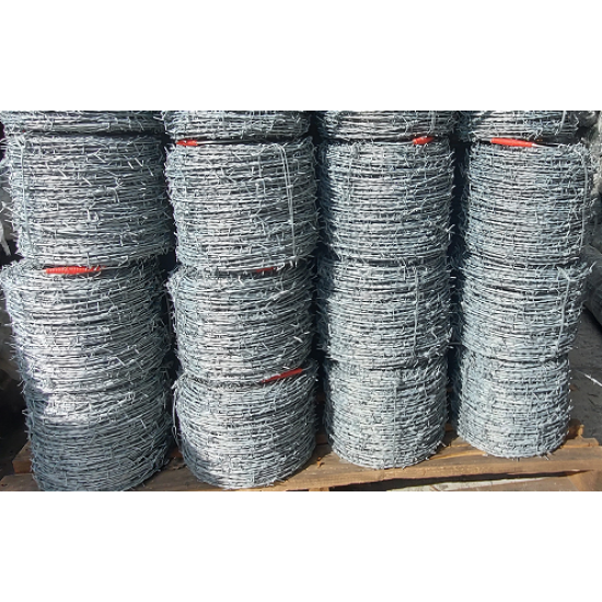 BUDGET HI-TENSILE BARBED Wire Zinc Coated 500M