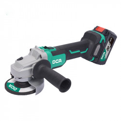 ANGLE GRINDER Cordless brushless 4.0Ahx2,2A DCA