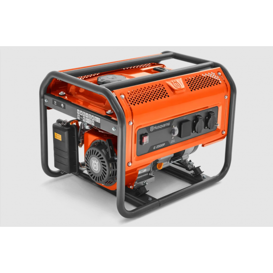 GENERATOR Husqvarna G2500P 2.5kVA 1-Phase Petrol #967 BIL