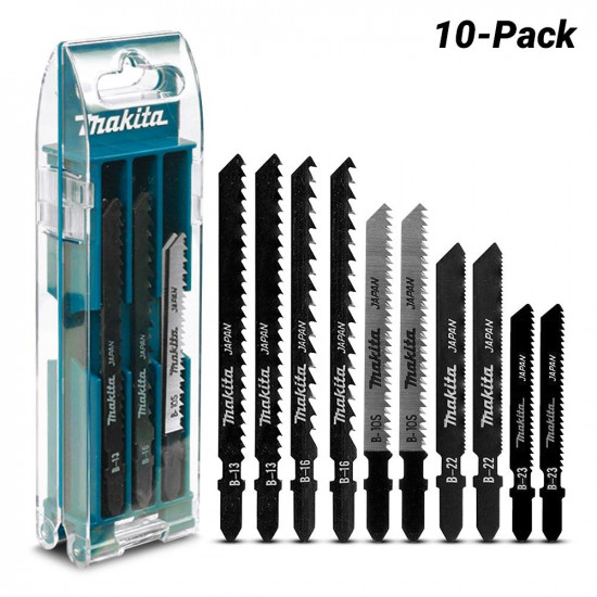 BLADE Jigsaw Combination Set 10pcs/Case MAKITA