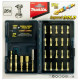 SCREWDRIVER BIT Set 26pcs Impact Gold Torsion Makita