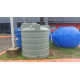 WATER TANK 500L w/Brass Insert H930* D890mm NP ROTO