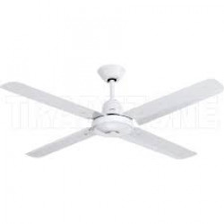 FAN Ceiling 4 Blade White Aluminium 1200mm ANGUS