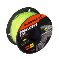 BRICKLINE No.8 Fluro Yellow 100m S/CRAFT