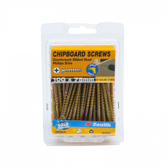 Chipboard Screw GP PHL 10-8X75 PBX50 ITW